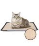 Katte Kradselegetøj / måtte - 40x30 cm - Cremefarvet