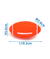 Lille Fodbold - L103 x W58 x H56 mm - Orange