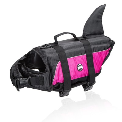 Sharkk Livsvest, L, 59-78 cm, Rosa & Sort