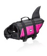 Sharkk Livsvest, L, 59-78 cm, Rosa & Sort