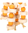 Træperlekæde Hamsterlegetøj - L30 x B12 cm