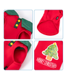 Jule-Polotrøje - Rød/Grøn | Størrelser: L (35 cm), XL (40 cm), XXL (45 cm)