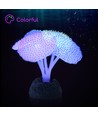 Fluorescerende Akvatiske Planter - L7 x B3.4 x H10.5 cm, Farverige
