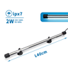 LED-hvidt lys, L40cm, 2W