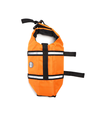 Redningsvest med Refleks, S: 45-53cm - Orange