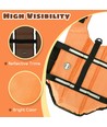 Redningsvest med Refleks, S: 45-53cm - Orange