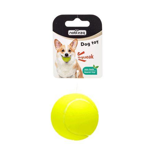 Nobleza Eksklusiv Tennisbold Hundelegetøj - Lucifer Gul, S 6,5 cm