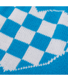 Ternet Rullekrave-Sweater til Skildpadde - Grå, Lyseblå & Camel | Størrelser: XS (20 cm), S (25 cm), M (30 cm)