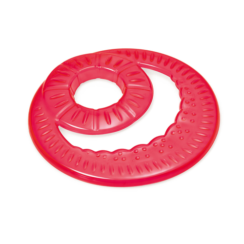 Blød Frisbee - Rød/Grøn/Blå Ø23,5 cm, assorteret 1 stk.