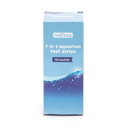 7-i-1 Akvarium Teststrimler, 100 stk/flaske, W4,5 x H10,5 cm