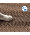 Katte Kradselegetøj 3-i-1 med Kattemynte - Brun, L43 x W24 x H15 cm