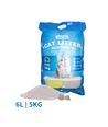 Bentonit Kattegrus Kugleformet - Uden Duft, 5kg / 6 liter, støvfri