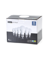 WiFi Smart LED-pære A60, Stor Spredning, E27, 9W, RGB+CCT, 6 stk