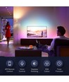 WiFi Smart LED-pære A60, Stor Spredning, E27, 9W, RGB+CCT, 6 stk