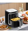Smart Air Fryer Dual-Pot 1900W 7L - Black/Silver WB Cube Smart