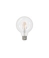 Smart LED Filament pære G95 6W CCT E27 - Klar