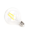 Smart LED Filament pære G95 6W CCT E27 - Klar