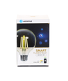 Smart LED Filament pære G95 6W CCT E27 - Klar