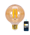 WB Smart LED Filament pære G95 E27 6W CCT / Amber