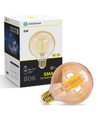 WB Smart LED Filament pære G95 E27 6W CCT / Amber