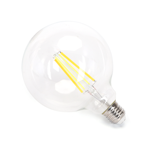 Smart LED Filament pære G125 - E27 6W CCT/Klar