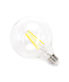 Smart LED Filament pære G125 - E27 6W CCT/Klar