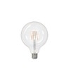 Smart LED Filament pære G125 - E27 6W CCT/Klar