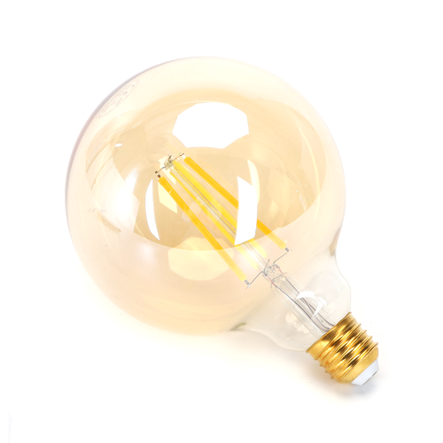 WB Smart LED-Filament pære G125 - E27 6W CCT/Amber