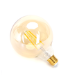 WB Smart LED-Filament pære G125 - E27 6W CCT/Amber