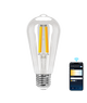Smart LED Filament ST64 E27 6W CCT/Klar - WB