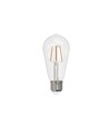 Smart LED Filament pære ST64 - E27 6W CCT/Klar - WB