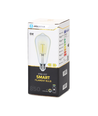 Smart LED Filament pære ST64 - E27 6W CCT/Klar - WB