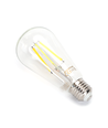 Smart LED Filament pære ST64 - E27 6W CCT/Klar - WB