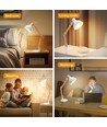 Smart LED Filament pære ST64 - WB 6W E27 CCT/Amber