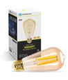 Smart LED Filament pære ST64 - WB 6W E27 CCT/Amber