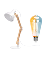 Smart LED Filament pære ST64 - WB 6W E27 CCT/Amber