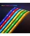 Smart LED RGB Strip WB Wifi - 7.5m - 28-Knaps Controller & 3-Tasters Kontrolboks, 24W