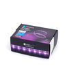 WB Smart LED RGB Strip Lys 2x7,5M med 28-Knaps Fjernbetjening & 3-Knaps Kontrolboks, 48W