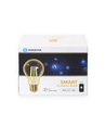 Smart LED Filament pære A60 - E27 6W CCT/Amber - 6-pak