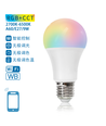 Smart LED Pære A60 E27 9W RGB+CCT - WB