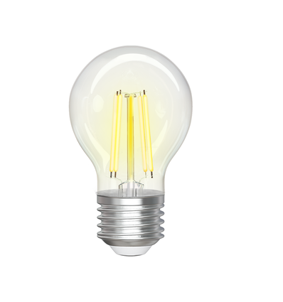 Smart LED Filament pære G45 - E27 4.5W CCT/Klar