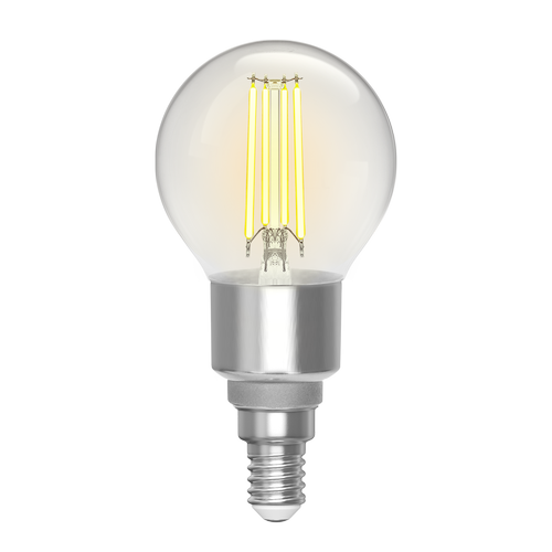 Smart LED Filament pære G45 - E14 4,5W CCT/Klar - WB