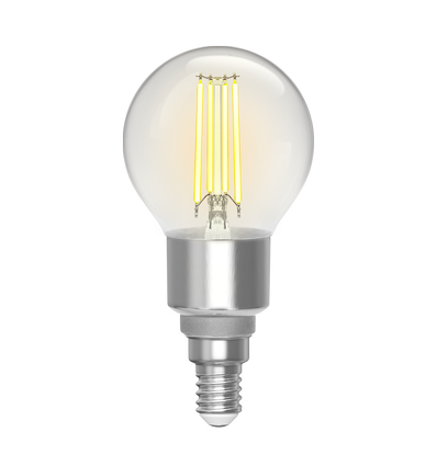 Smart LED Filament G45 E14 4,5W CCT/Klar - WB