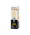 Smart LED Filament pære C35 - E14 4.5W CCT/Klar - WB