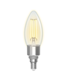 Smart LED Filament pære C35 - E14 4.5W CCT/Klar - WB