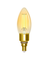 Smart LED Filament pære C35 - E14 4,5W CCT/Amber