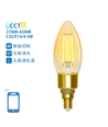 Smart LED Filament C35 E14 4,5W CCT/Amber