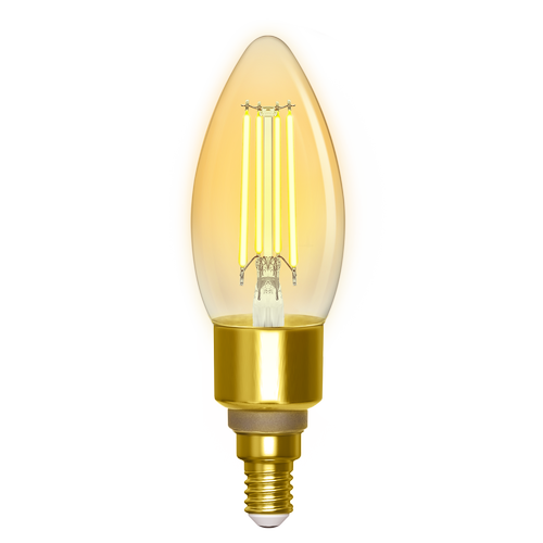 Smart LED Filament pære C35 - E14 4,5W CCT/Amber