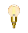 WB Smart LED Filament pære G45 - E14 4.5W CCT/Amber Dobbelt-pakke