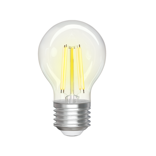 Smart LED Filament pære G45 - E27 4.5W CCT/Klar - 4 stk